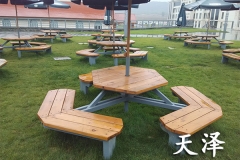 晋州防腐木桌椅